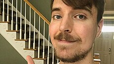 Youtuber Jimmy Donaldson, známý spí�e jako MrBeast