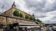 Restaurace Vltava na náplavce Raínova nábeí (23. dubna 2025)