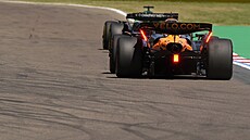 Oscar Piastri z McLarenu na okruhu Imola