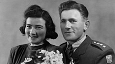 estmír Novotný si vzal Marii za manelku v roce 1946.