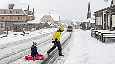 Podle meteorolog napadlo v Krkonoích bhem víkendu a 20 centimetr snhu....