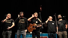 �lenové Vosto5ky (zleva Tomá� Je�ábek, Ond�ej Cihlá�, Ji�í Havelka, Ond�ej...