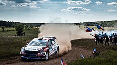 Dominik Stíteský na Maarské rallye ERC.