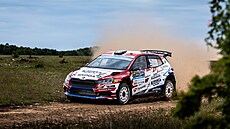 Dominik Stíteský na Maarské rallye ERC.