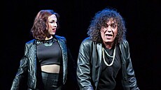 Kamila Nývltová a Richard Genzer v muzikálu Dracula