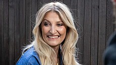 Tereza Maxová na vernisái Roberta Vana (6. kvtna 2025)