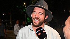 Christopher Schwarzenegger na Oktober festu v Mnichově (21. září 2023)
