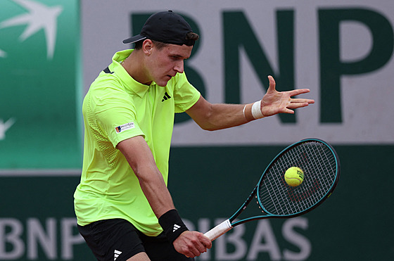 Jakub Meník na Roland Garros.