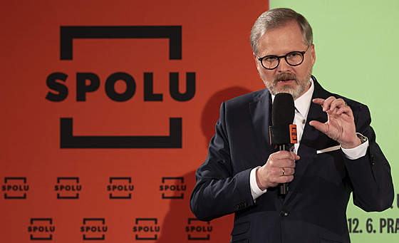 Premiér Petr Fiala dorazil na dalí zastávku v rámci pedvolebního turné do...