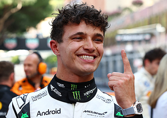 Lando Norris, vítz Velké ceny Monaka