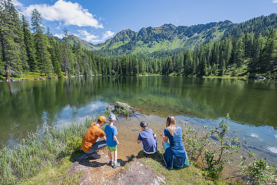 Letní osvení v 1.700 m  Obertauern je místem k nadechnutí