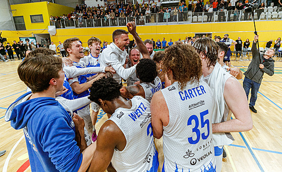 Hrái Olomoucka slaví tetí místo v NBL.
