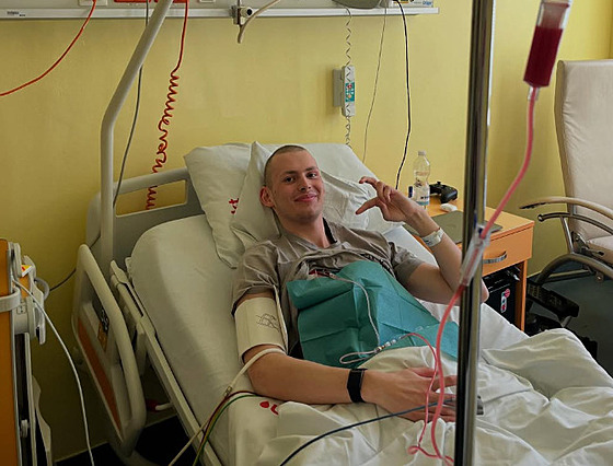 Desetiboja Petr Svoboda po transplantaci kostní den