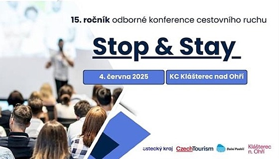 Konference Stop and Stay zavítá do Klá�terce