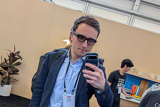 Takto vypadají nové chytré brýle s Androidem XR pímo na oích