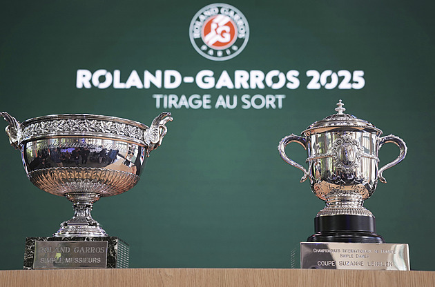 Roland Garros 2025: pavouk dvouhry mužů a žen, rozhoduje se o mužském vítězi