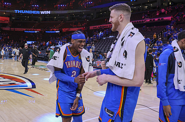 Široké úsměvy v Oklahoma City. Minnesota večer Gilgeouse-Alexandera nepokazila