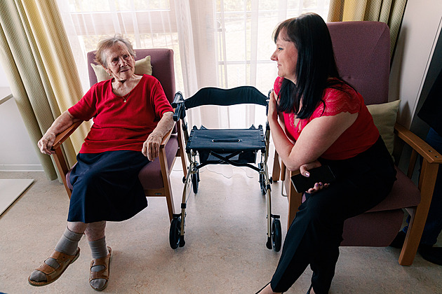 Domov pro seniory v Obloukové ulici ve ternberku.