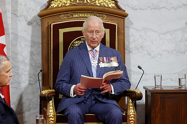 Za milovanou Kanadu. Silnou a svobodnou zemi si nikdo nemůže vzít, řekl britský král
