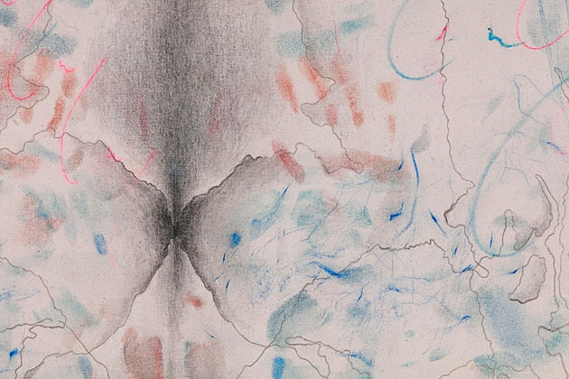 Geoanatomie Velké Británie a Irska, dílo Jany Kasalové z let rou 2024. (210x140...