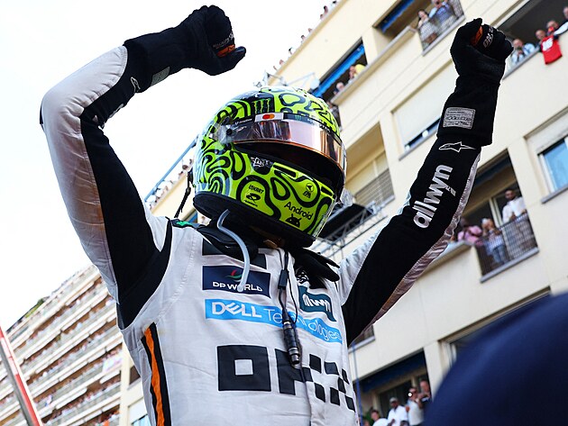 Lando Norris, vtz Velk ceny Monaka