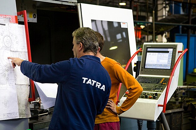 Tatra hledá CNC operátory a seřizovače