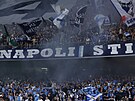 Fanouci Neapole pi utkání s Cagliari.