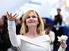 �eská scenáristka a re�isérka Zuzana Kirchnerová na filmovém festivalu v Cannes...