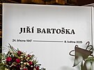 V praském Rudolfinu se veejnost louí s legendárním hercem Jiím Bartokou....