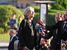 Reisérka Helena Tetíková dorazila na rozluku s Jiím Bartokou. (20. kvtna...