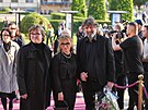 Dana Morávková s manelem Petrem Maláskem a synem pichází na rozluku s Jiím...