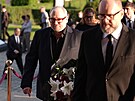 Marek Taclík pichází na rozluku s Jiím Bartokou. (20. kvtna 2025)