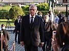 Miroslav Kalousek pichází na rozluku s Jiím Bartokou. (20. kvtna 2025)