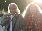 Oldich Kaiser s manelkou Dáou Vokatou pichází na rozluku s Jiím...