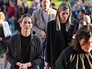 Hereka Jana Kolesárová pichází na rozluku s Jiím Bartokou. (20. kvtna...