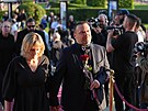 Ministr kultury Martin Baxa dorazil na rozluku s Jiím Bartokou. (20. kvtna...
