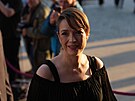 Tereza Kostková dorazila na rozluku s Jiím Bartokou. (20. kvtna 2025)