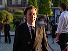 Petr Lnnika dorazil na rozluku s Jiím Bartokou. (20. kvtna 2025)