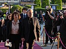 Jií Macháek a reisérka Kristina Dufková dorazili na rozluku s Jiím...