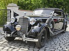 Opravený automobil �í�ského protektora Reinharda Heydricha v Památníku...