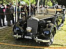 Opravený automobil �í�ského protektora Reinharda Heydricha v Památníku...