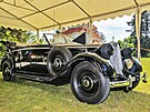 Opravený automobil �í�ského protektora Reinharda Heydricha v Památníku...