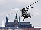 Armáda eské republiky si na praských náplavkách pipomíná 80. výroí od konce...