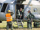 V arelu vojenskho vodnho cviit v Litomicch probhal leteck vcvik...