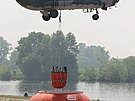 V arelu vojenskho vodnho cviit v Litomicch probhal leteck vcvik...