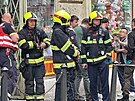 Zsah hasisk speciln jednotky v Praze na Andlu kvli neznm ltce. (20....