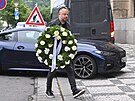Poslední rozlouení s hercem a prezidentem karlovarského festivalu Jiím...