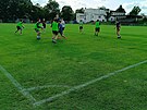 Fotbalov arel v Pibyslavi je na pohled tuln. Hit m vak men problm....