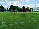 Fotbalov arel v Pibyslavi je na pohled tuln. Hit m vak men problm....