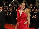 Petra Nmcová na promítání filmu Eddington na festivalu v Cannes (16. kvtna...